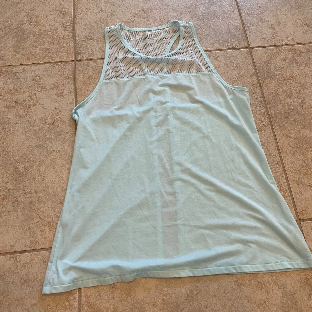 Light Blue Athletic Tank Top